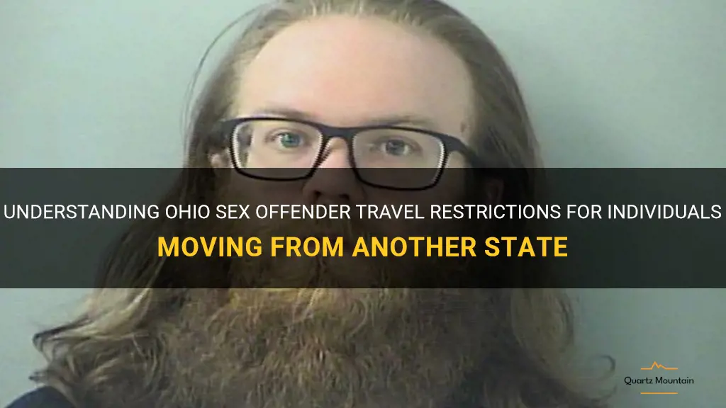 ohio sex offender travel restrictions from another state