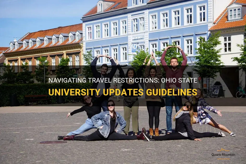 ohio state university travel restrictions