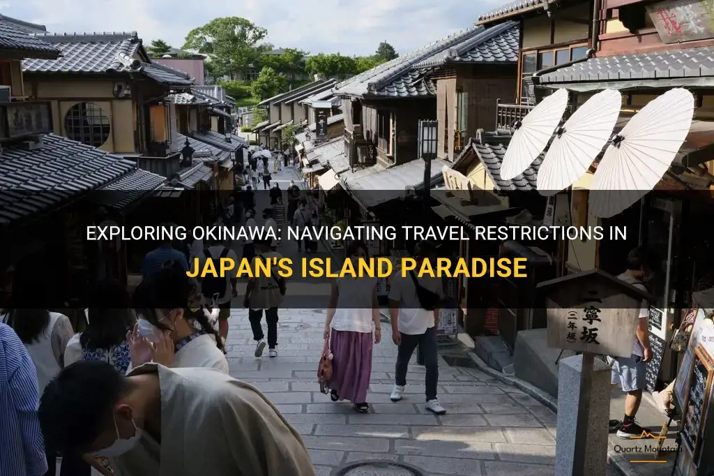 okinawa travel restrictions