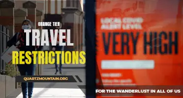 Understanding the Impact of Orange Tier Travel Restrictions