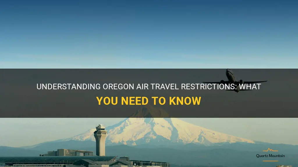 oregon air travel restrictions
