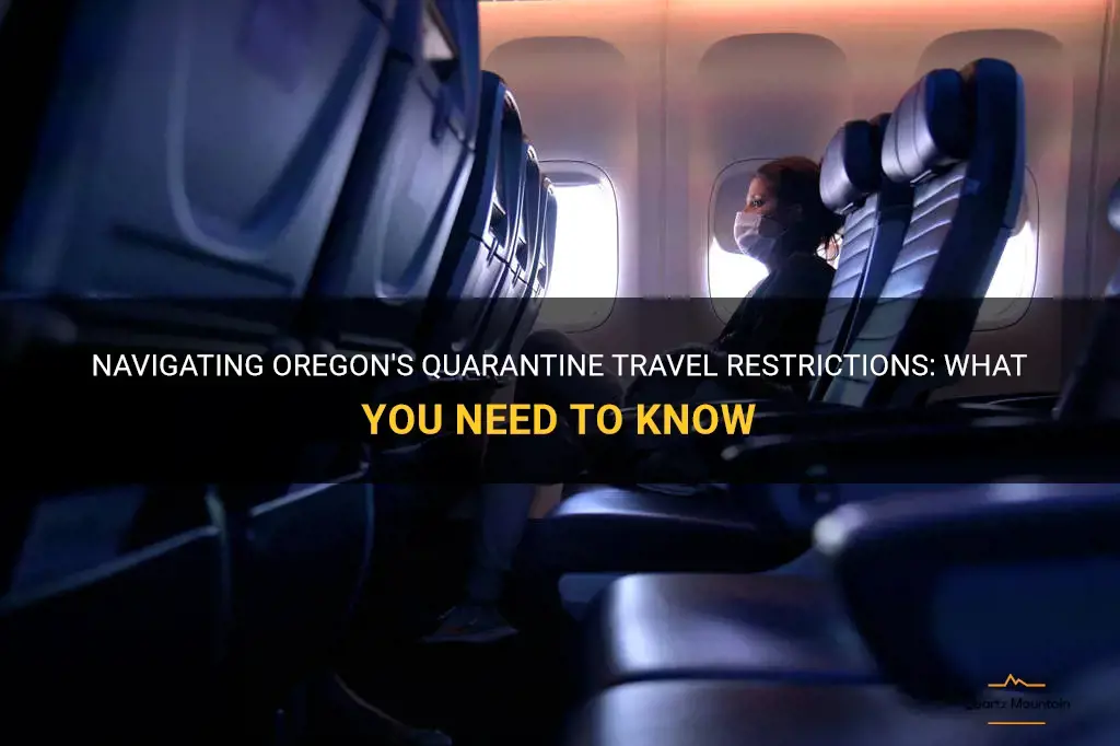 oregon quarantine travel restrictions
