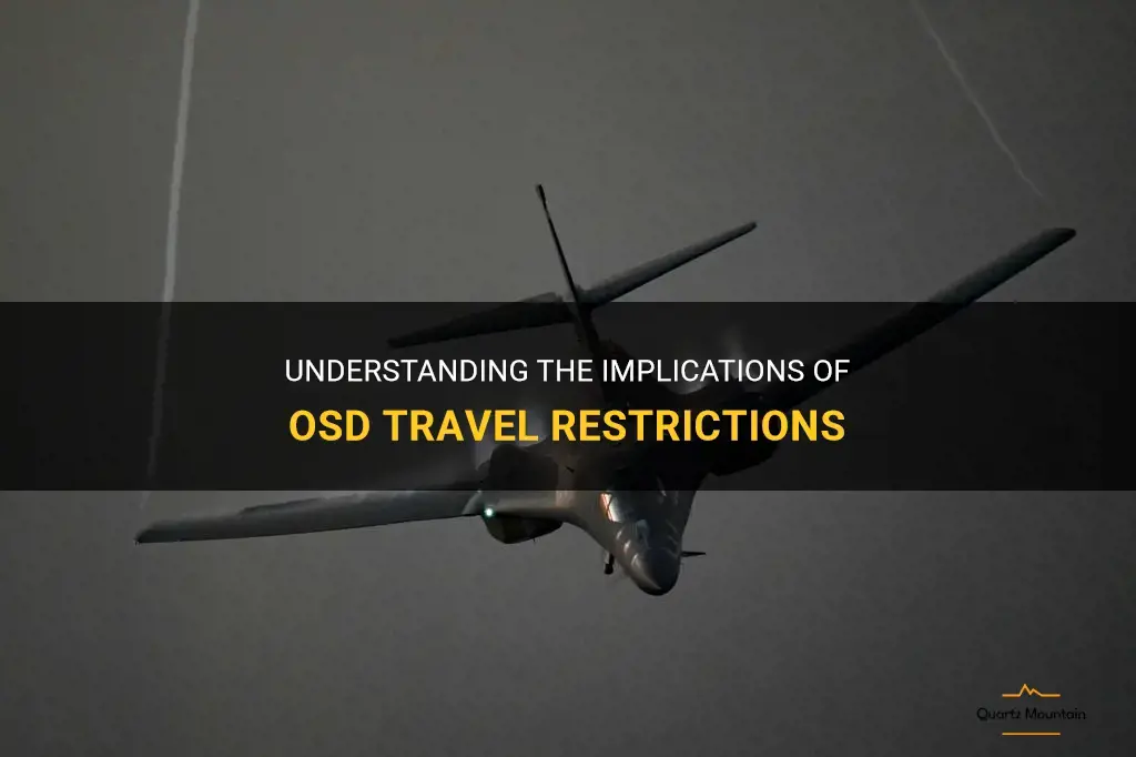 osd travel restriction