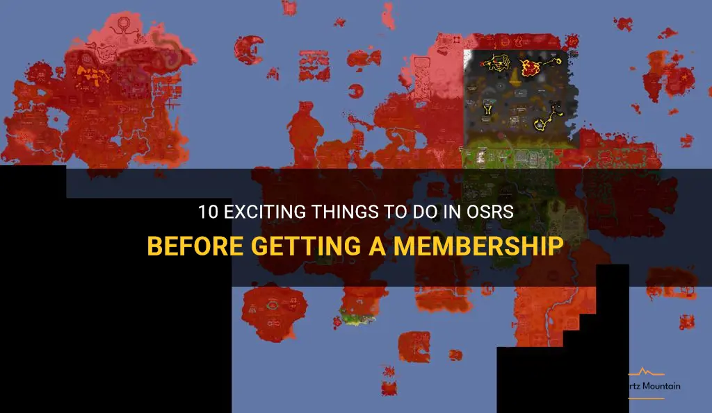 osrs things to do before membership