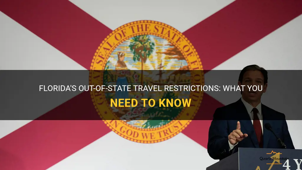 out of state travel restrictions florida