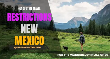 New Mexico Implements Travel Restrictions for Out-of-State Visitors