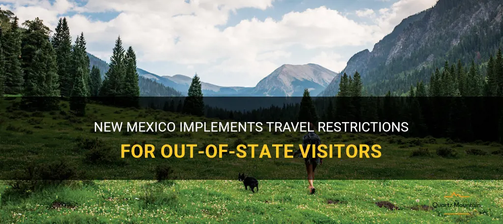 out of state travel restrictions new mexico