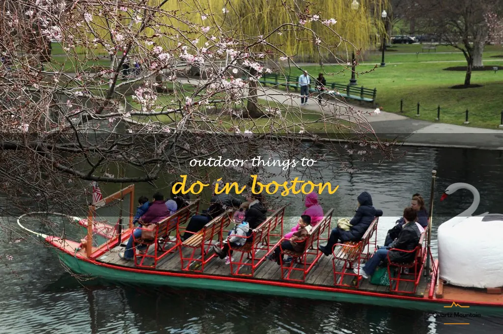 outdoor things to do in boston