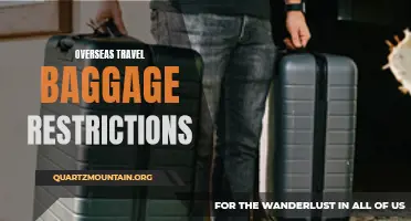 Navigating Overseas Travel: Understanding Baggage Restrictions