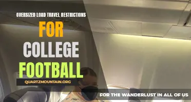 Navigating Oversized Load Travel Restrictions for College Football Programs