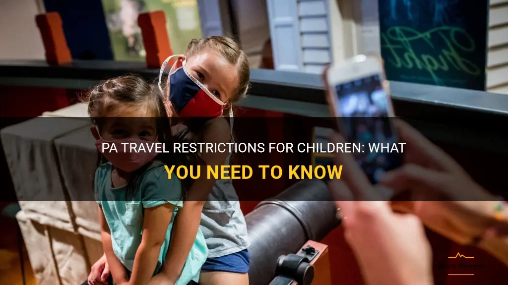 pa travel restrictions children
