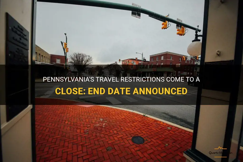 pa travel restrictions end date