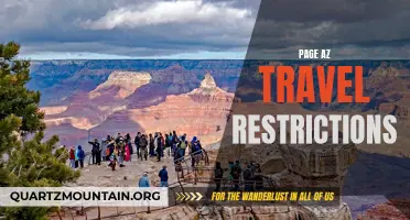 Navigating Page, AZ: Current Travel Restrictions and Guidelines