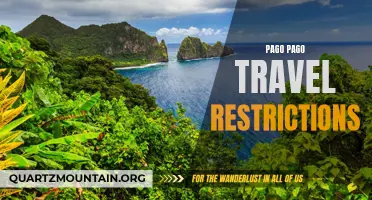Navigating Pago Pago: Exploring Current Travel Restrictions