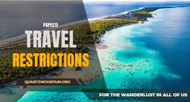 Exploring Papeete: Current Travel Restrictions to Be Aware of