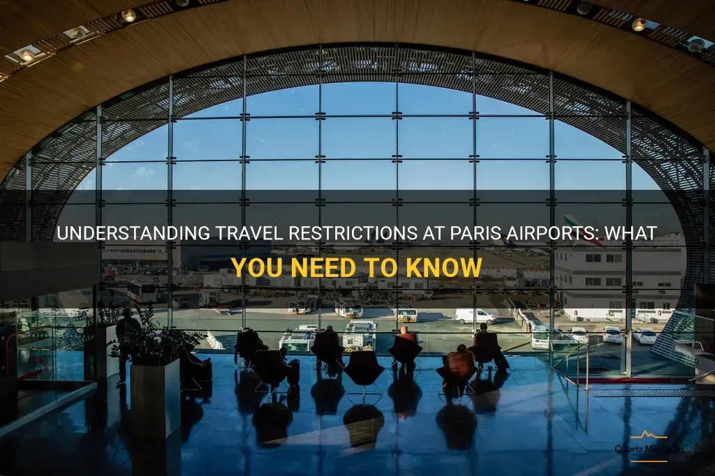 paris airport travel restrictions