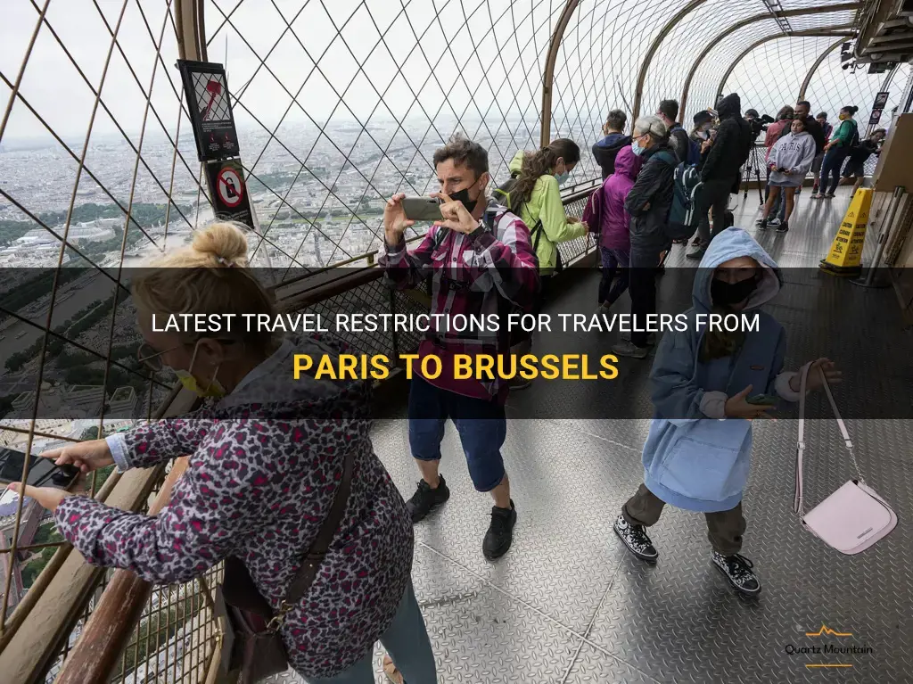 paris to brussels travel restrictions
