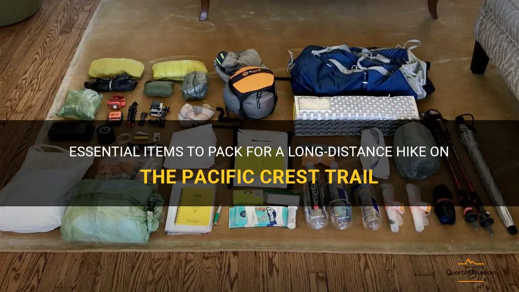pct what to pack