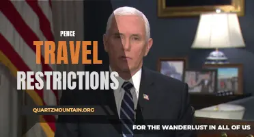Exploring the Impact of Travel Restrictions on Pence's Travel Plans
