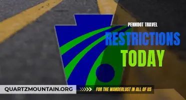 Exploring PennDOT Travel Restrictions Today: Everything You Need to Know