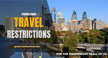 Exploring Pennsylvania: Understanding the State's Travel Restrictions