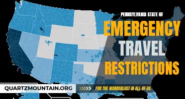Pennsylvania Implements State of Emergency, Enforces Travel Restrictions Amidst COVID-19 Pandemic