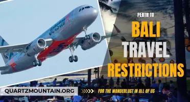 Navigating the Travel Restrictions from Perth to Bali