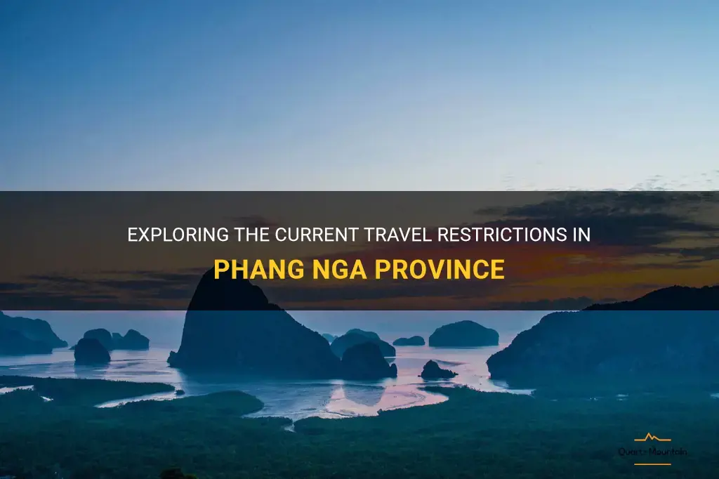 phang nga province travel restrictions
