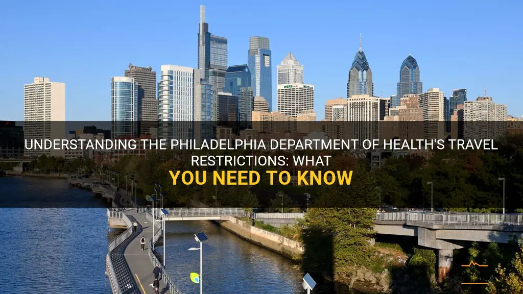 philadelphia department of health travel restrictions
