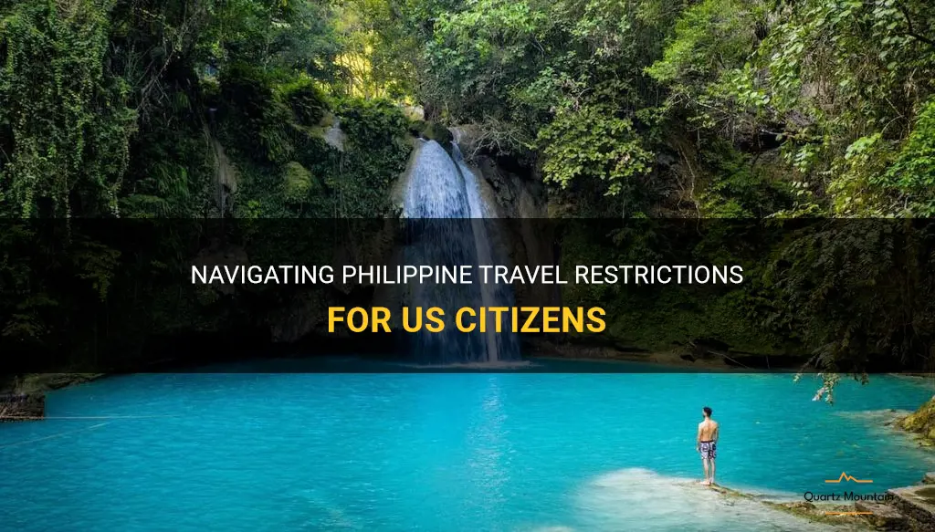 philippine travel restrictions for us citizens