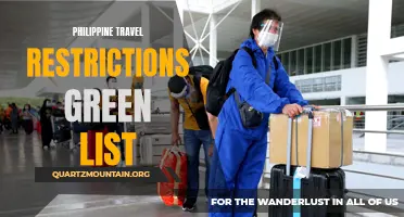 Exploring the Latest Updates on the Philippine Travel Restrictions Green List