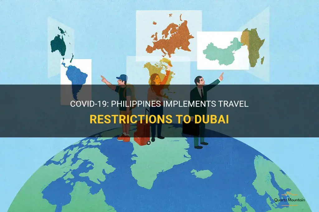philippines to dubai travel restrictions