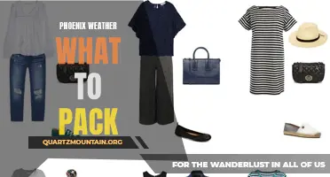 Essential Items to Pack for the Ever-Changing Weather in Phoenix