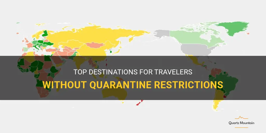 travel without quarantine