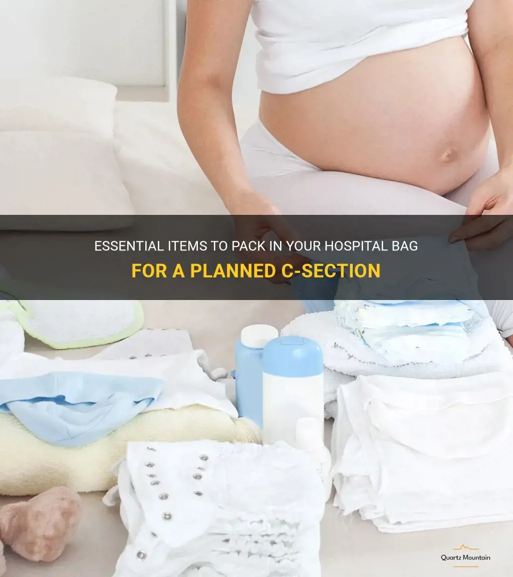 planned c section what to pack in hospital bag