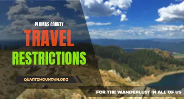 Exploring the Travel Restrictions in Plumas County: What You Need to Know