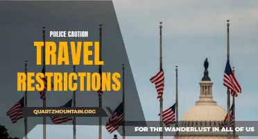 Understanding the Impact of Police Caution on Travel Restrictions