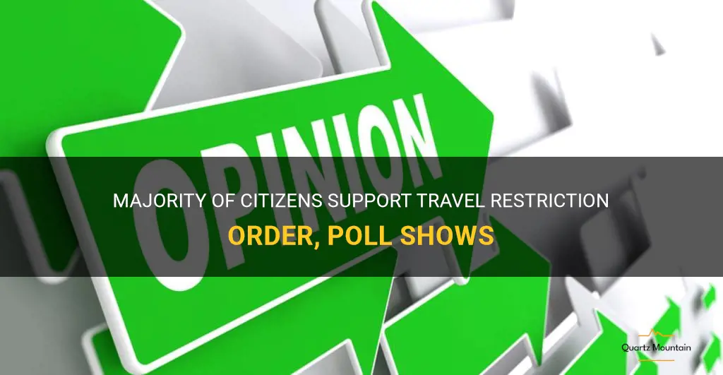 poll supporting travel restriction order