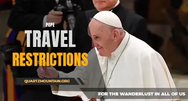 Exploring the Impact of Pope Travel Restrictions on Pilgrims and Vatican City