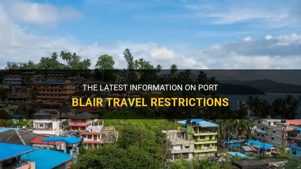 port blair travel restrictions