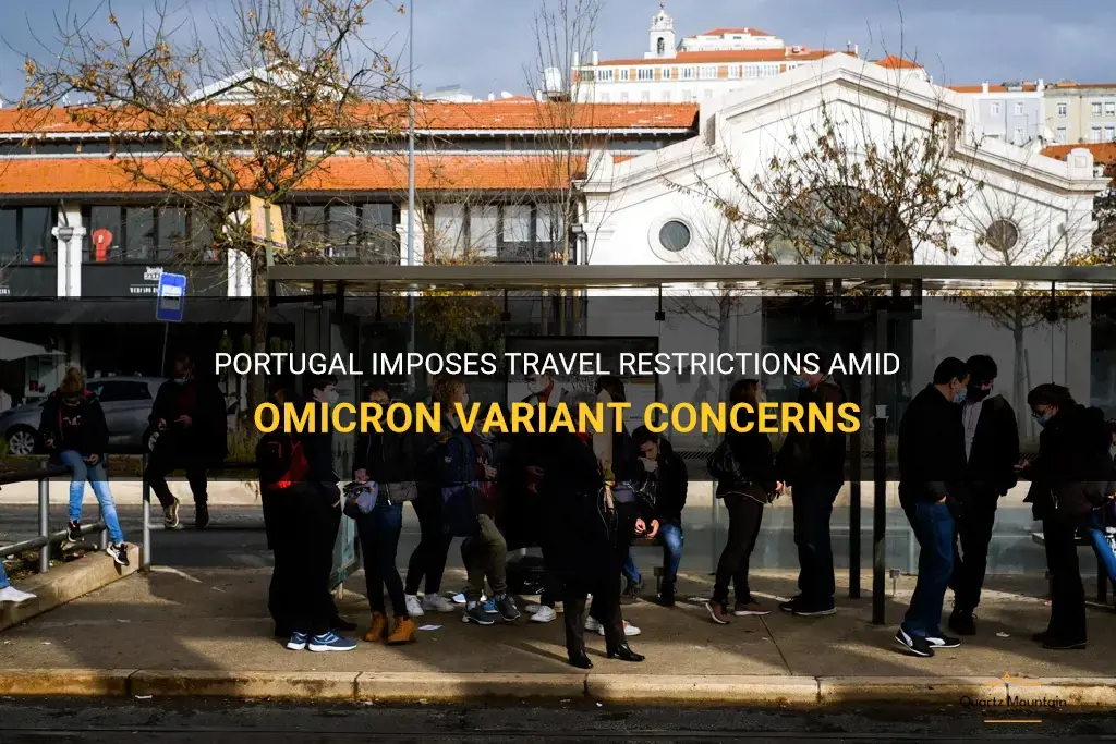 portugal omicron travel restrictions