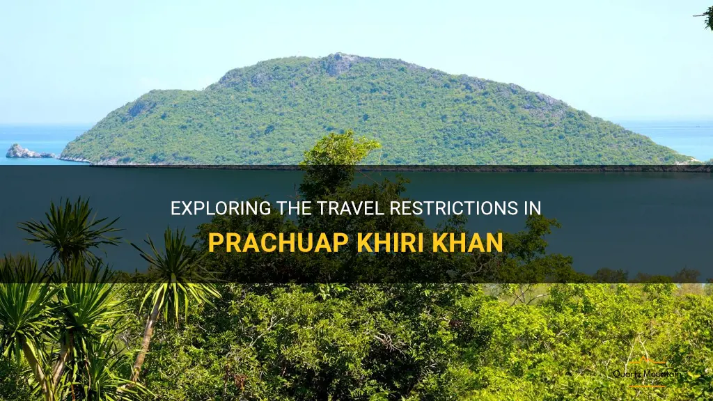 prachuap khiri khan travel restrictions