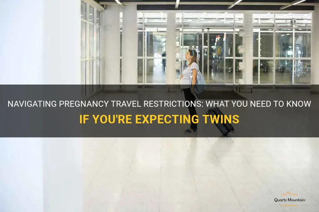 pregnancy travel restrictions with twins