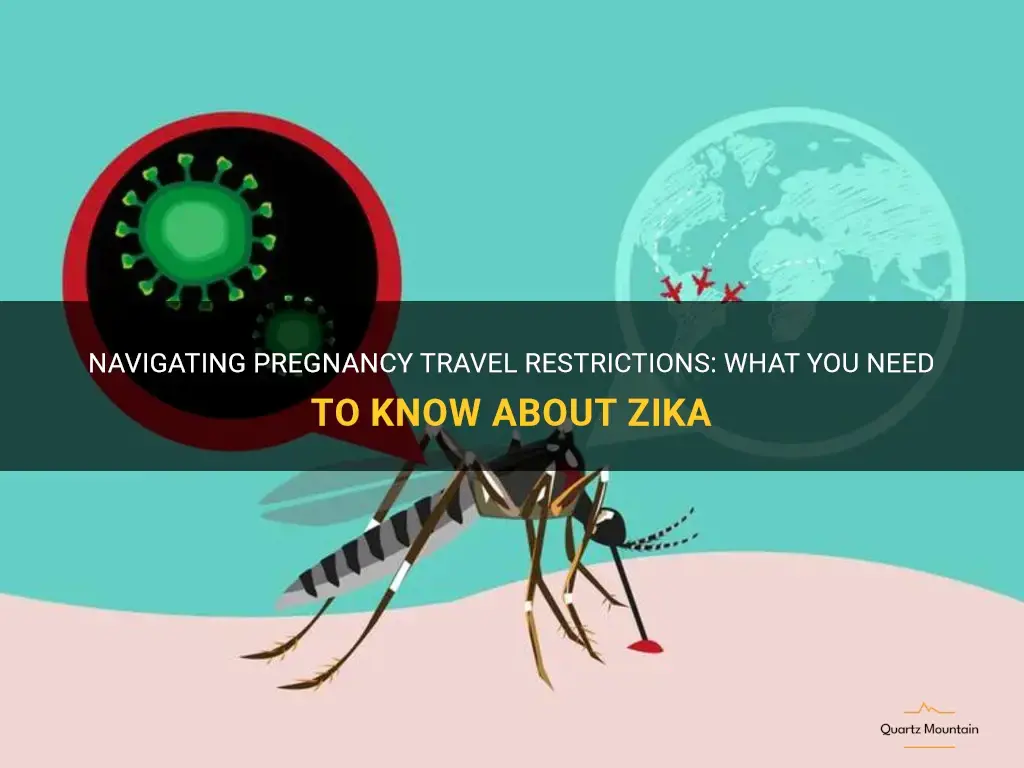 pregnancy travel restrictions zika