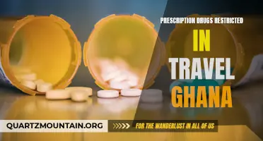 Prescription Drugs Restricted in Travel to Ghana: What You Need to Know