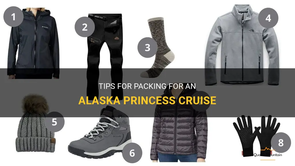 pricess cruises what to pack for alaska