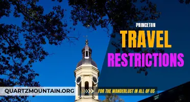Exploring the Latest Travel Restrictions in Princeton: What You Need to Know