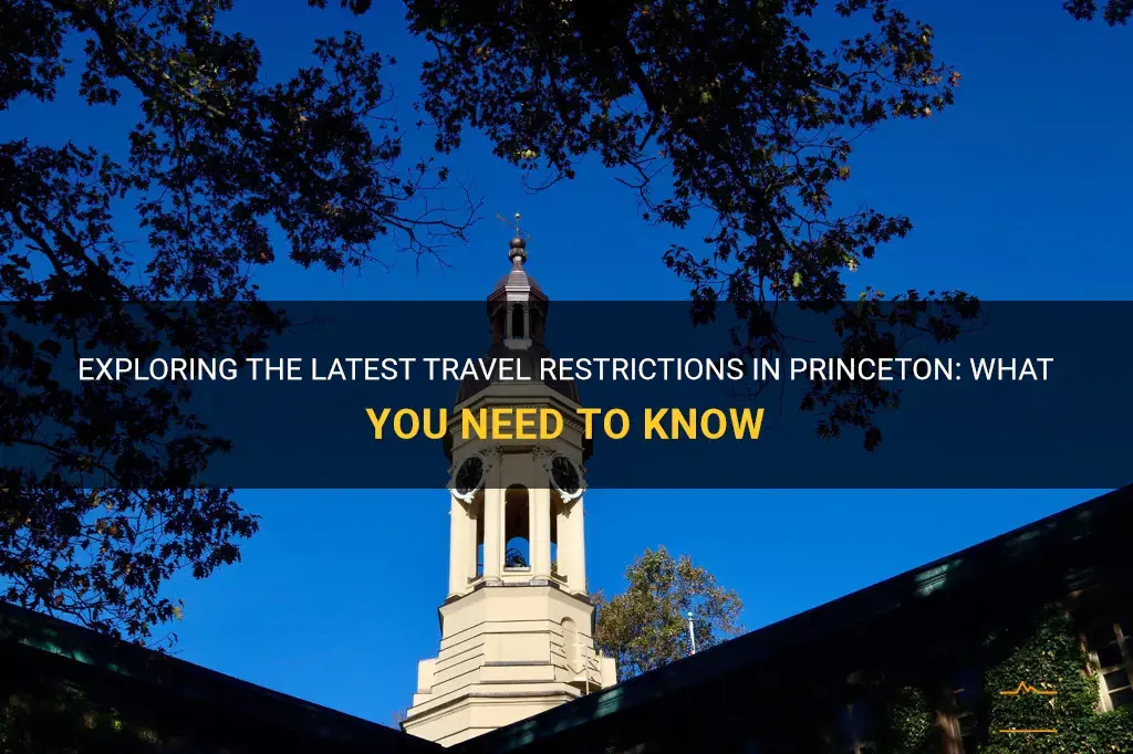 princeton travel restrictions
