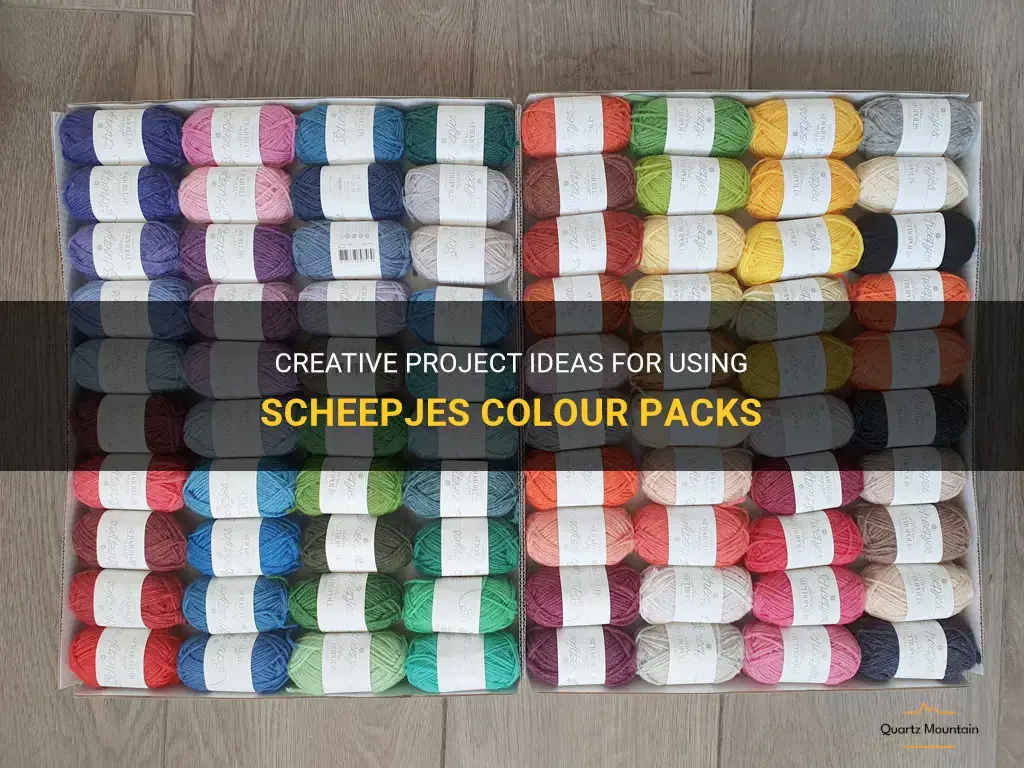 project ideas what to do with scheepjes colour pack