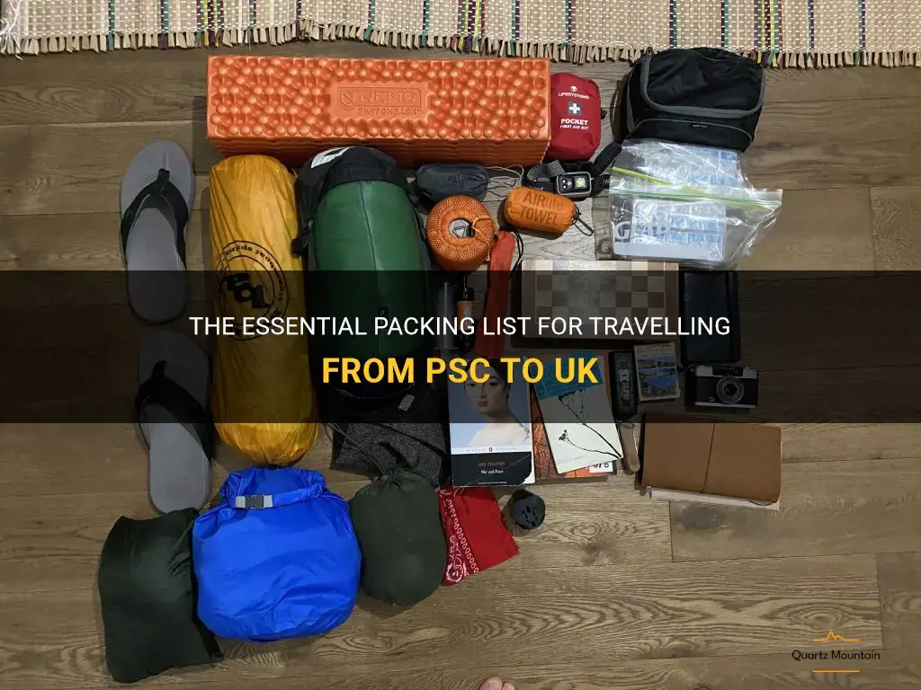 psc to uk what to pack